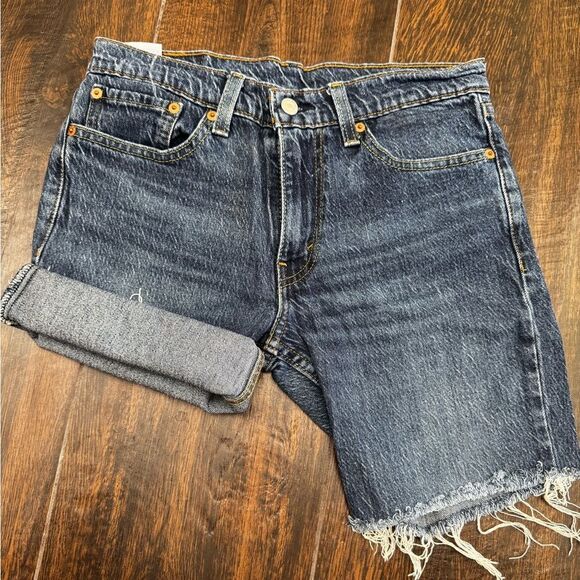 Levi’s 511 Denim Cutoff Shorts 31 - Picture 1 of 5